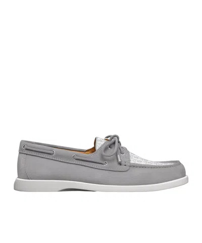 Dior Granville Loafers In Gray