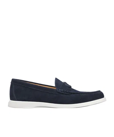Dior Granville Loafers In Navy Blue