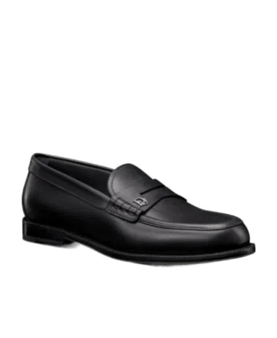 Dior Granville Love Shoes In Black
