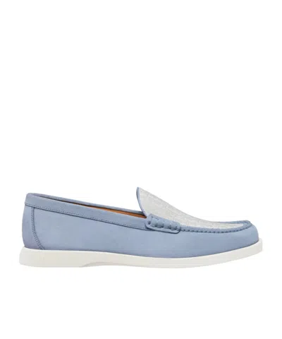 Dior Granville Wears Love Shoes. In Blue