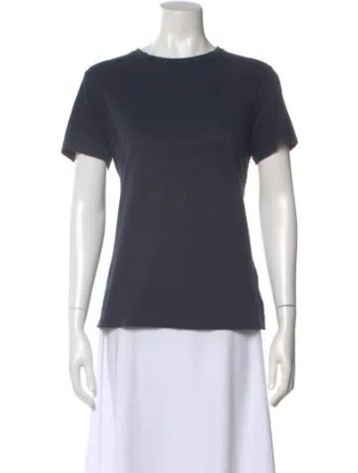 Pre-owned Dior Graphic Print Crew Neck T-shirt In Gray