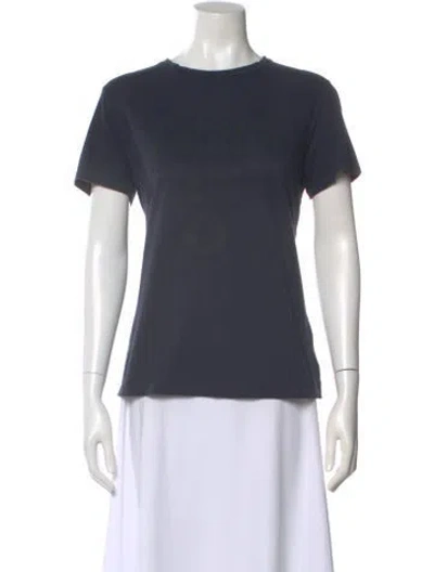 Pre-owned Dior Graphic Print Crew Neck T-shirt In Grey