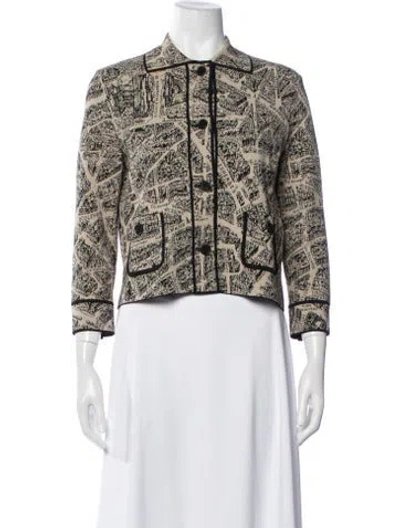Pre-owned Dior Graphic Print Jacket In Multi