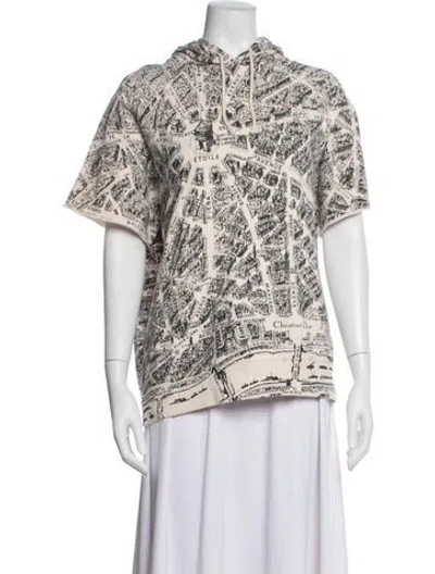 Pre-owned Dior Graphic Print Lounge Set In White