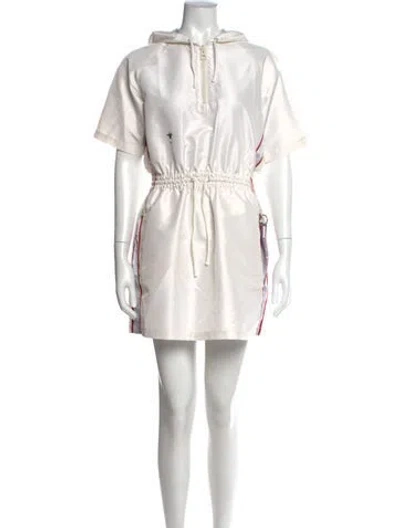 Pre-owned Dior Graphic Print Mini Dress In Multi