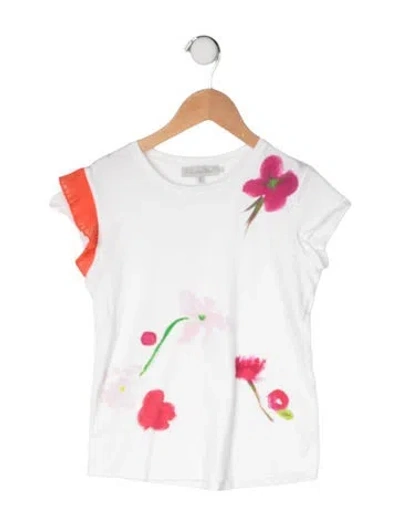 Pre-owned Dior Kids' Graphic T-shirt In White