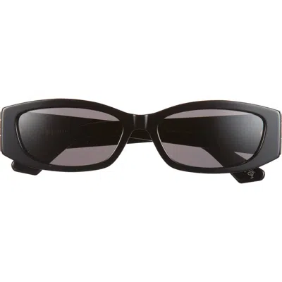 Dior Graphique S1i 56mm Rectangular Sunglasses
