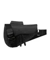 Dior Gravity Saddle Shoulder Bag In Black