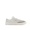 Dior Gray Calfskin Low Top Men's Sneakers In Gray