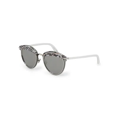 Dior Gray Metal Glasses (frames)