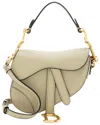 Dior Saddle Bag With Strap In Green