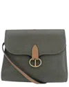 Dior Green Leather Crossbody (authentic Pre-loved) In Green