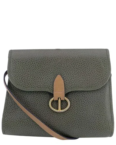 DIOR DIOR GREEN LEATHER CROSSBODY (AUTHENTIC PRE-LOVED)
