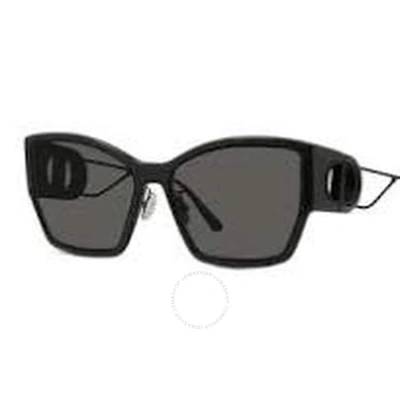 Dior Grey Butterfly Ladies Sunglasses 30 Montaigne S2u Cd40035u 01a 60 In Black / Grey