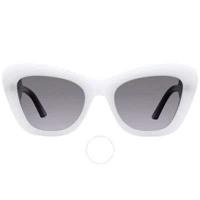 Dior Grey Butterfly Ladies Sunglasses Bobby B1u 99a1 52 In Black / Grey / White
