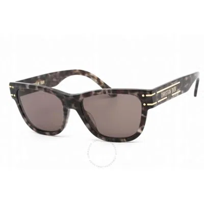 Dior Grey Cat Eye Ladies Sunglasses Signature S6u Cd40074u 20a 54 In Brown