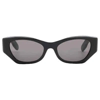 Pre-owned Dior Grey Cat Eye Ladies Sunglasses Lady 95.22 B1i 10a0 Cd40147i 01a 53 In Gray