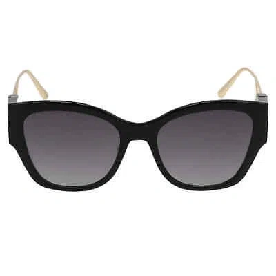 Pre-owned Dior Grey Gradient Butterfly Ladies Sunglasses 30montaigne B2u 12a1 54 In Gray