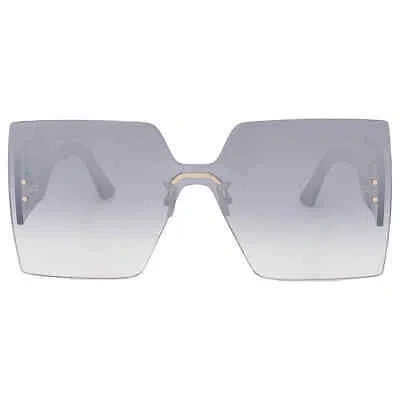 Pre-owned Dior Grey Gradient Mirror Shield Ladies Sunglasses Club M5u B0a6 In Gray