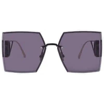 Pre-owned Dior Grey Mirror Square Ladies Sunglasses 30montaigne S7u I0a7 61 30montaigne In Gray