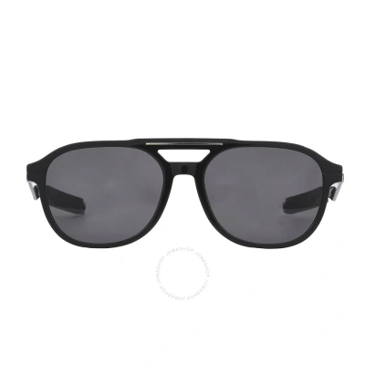 Dior Grey Navigator Men's Sunglasses Dm40027u 01a 54 In Black / Grey