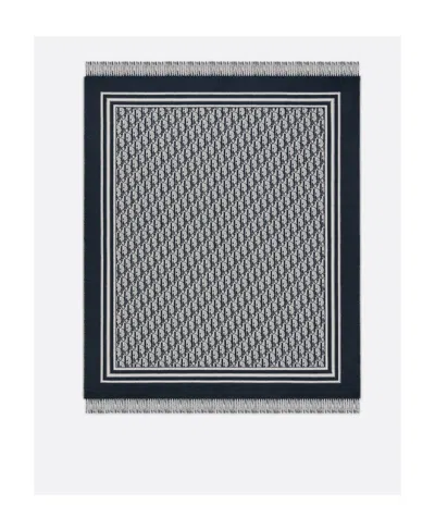 Dior Grey Scarf In Gray