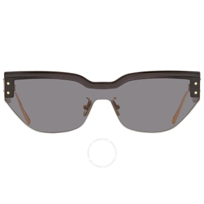 Dior Grey Shield Ladies Sunglasses Club M3u 45a0 99 In Black / Grey