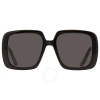 Dior Grey Square Ladies Sunglasses Bobby S2u 10a1 55 In Grey