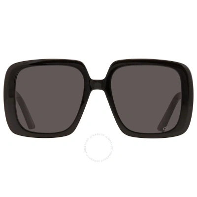 Dior Grey Square Ladies Sunglasses Bobby S2u 10a1 55