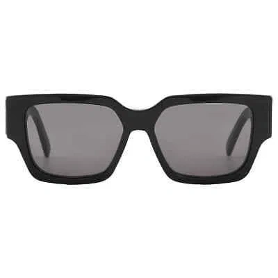 Pre-owned Dior Grey Square Men's Sunglasses Dm40106u 01a 55 Dm40106u 01a 55 In Gray