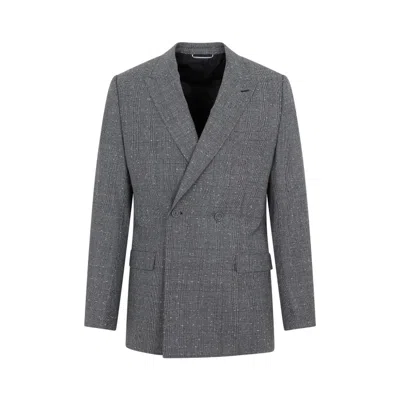 Dior Grey Virgin Wool Jacket
