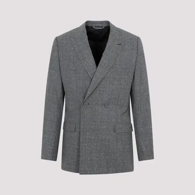 Dior Grey Virgin Wool Jacket