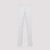 Dior Wool Straight-leg Pants In Grey