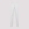 Dior Wool Straight-leg Pants In Grey
