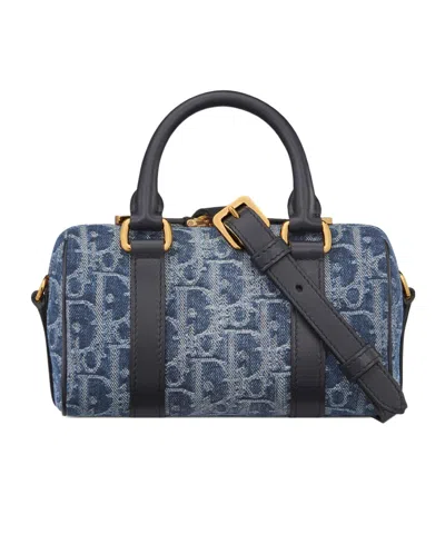 Dior Groove 16 Mini Logo Shoulder Bag In Black