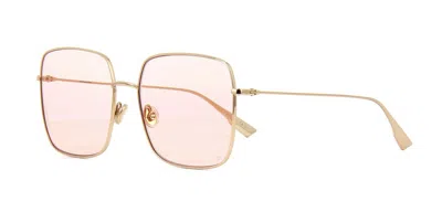 Pre-owned Dior Gucci Gg1322sa Gold/grey Shaded (001) Sunglasses In Pink