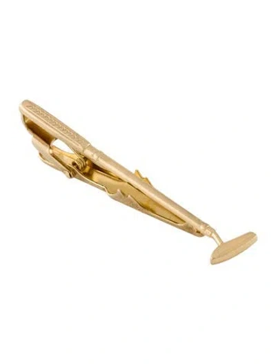 Pre-owned Dior Gulf Club Tie Clip In Multi