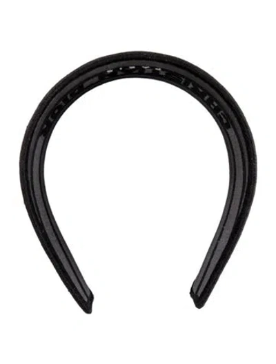 Pre-owned Dior Hair Band In Black