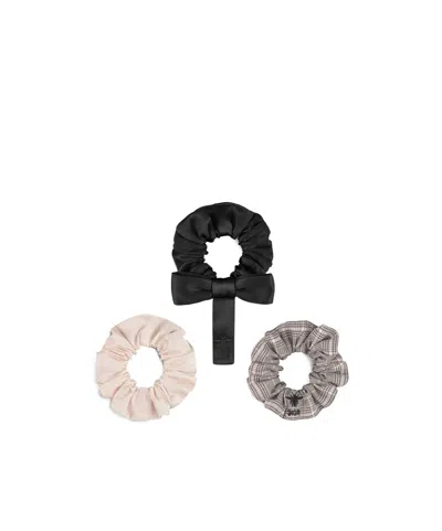 Dior Hair Tie Set In Black