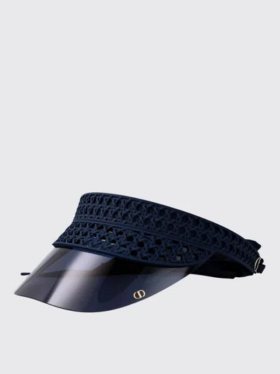 Dior Hat Woman Blue In Black