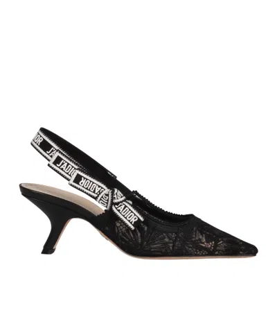 Dior High-heeled Sandals In Black