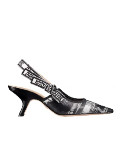 Dior High-heeled Sandals In Black