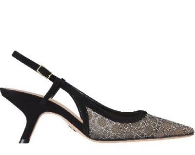 Dior High-heeled Sandals In Black