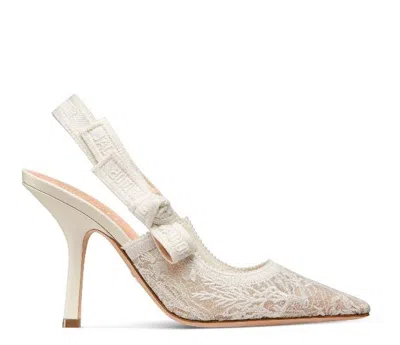 Dior High-heeled Sandals In Nude