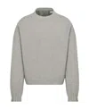 Dior High-necked Shirt In Gray