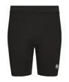 Dior High-tech Knitted Fabric Cycling Shorts In Black