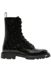 Dior Explorer Ankle Boots In Black