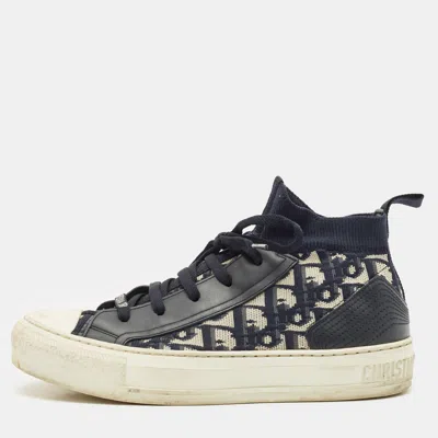 Pre-owned Dior High Top Sneakers Size 37.5