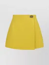 Dior High Waist A-line Shorts With Belt Detail