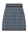 Dior High-waisted Mini Skirt In Gray